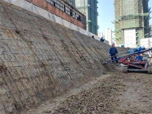 桐城建筑边坡支护